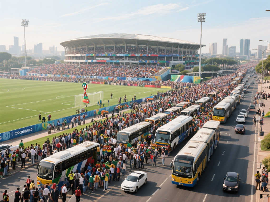 世界杯场馆交通方案升级,提升观众观赛便利性 世界杯场馆交通方案升级,提升观众观赛便利性